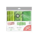 Nisar Store Çok Amaçlı Mikrofiber Mutfak Bezi 3'lü Ekonomik Iz Bırakmaz, Ekstra Emici, Hızlı Kuruyan Mikrofiber Temizlik Bezi, Mutfak, Ofis, Kafe, Otel - Abanoz - Option-1