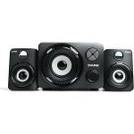 Nisar Store Dark SP-214 11W Rms 7 Farklı Renk Titreşimli LED 2+1 Multimedia Speaker Hoparlör (DK-AC-SP214) - Option-1 - 001-Renkli