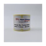 Nisar Store Eko Termal Etiket(Sürsajlı) 40MM x 20MM Toplam 3200 Adet 8 Rulo, Ruloda 400 Lü Sarılmış 40MM Çapında Örtücü Kapatma Etiketi Taşınabilir Barkod Yazıcılar ile Uyumlu - Option-1