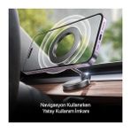Nisar Store G118 Magsafe Ile Uyumlu Süper Mıknatıslı 360 Derece Dönebilen Içerisindeki Metal Aparatlarla Tüm Cep Telefonlarına Uyumlu Araç Telefon Tutucusu Masaüstü Telefon Tutucusu Araç Tutucu A+Kalite - Option-1 - 000-Siyah