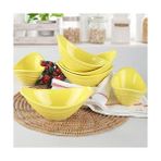 Nisar Store Gondol Sarı Çerezlik 16 cm 6 Adet - 100 - Kestane Akaju - Option-1