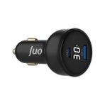 Nisar Store Juo 30W LED Ekranlı Type-C + Usb-A Araç Şarj Aleti & & Tablet Araç Içi Şarj Cihazı - 001-Renkli