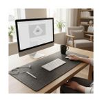 Nisar Store Keçe Bilgisayar Mouse Pedi 100X44 cm Renk Çalışma Masası Düzenleyici 3 mm Kalınlık Masa Üstü Düzenleyici Mat - -- - Option-1