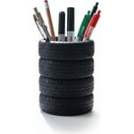 Nisar Store Lastik Kalem Tutucu, Kalemlik, Tire Pen Holder, Şık Masa Üstü Pratik Organizer - -- - Option-1