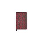 Nisar Store Mantero'dan Ipek Not Defteri, Italyan Ipekli Sert Kapak, Çizgili Sayfalar ve Elastik Kilitli, Hediye Kutulu, Büyük Format 21 x 13 Cm, Renk Bordo - -- - Option-1