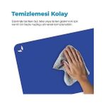 Nisar Store Mini Mouse Pad 22X18 Cm, Küçük Boy - Small Ofis Tipi Kaymaz Taban Mouse Ped, Fare Altlığı, Düz Masa Koruyucu Klavye Altı Mousepad (Mavi) - Option-1 - 001-Renkli
