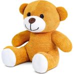 Nisar Store Ofis Hediyesi Eşek 20-25 cm Figürlü Pelüş Ayıcık, 20 Cm,sevgiliye Hediye,ayı,peluş Ayıcık,plush Toys, (Ayı) - 01-Mavi