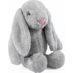 Nisar Store Peluş Tavşan 40 cm Uzun Kulaklı Yumuşak Uyku Arkadaşı, Ponçik Sarkık Kulaklı Doldurulabilir Oyuncak (Gri) - 01-Mavi
