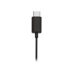 Nisar Store TAE5008BK/00 Mikrofonlu Kulak Içi Kulaklık | Hafif Kablolu Kulaklık | Usb-C Bağlantısı | 1,2 M Kablo | Inline Uzaktan Kumanda | 3 Boyut | Net Ses ve Güçlü Bas | Siyah - -- - Option-1