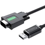Nisar Store USB 2.0 To RS232 Db9 PL2303 Chip Dönüştürücü Adaptör Kablo 1.5 Metre - 0 - Siyah