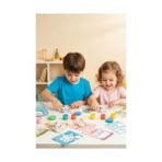Nisar Store Wipe Clean Finger Paint Activity - Silinebilir Parmak Boyası Aktivite Kartları - Fingerprint Activities - Option-1