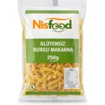 NisFood Glutensiz 250 gr Burgu Makarna