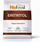 NisFood Glutensiz Eritritol Doğal Kalorisiz Tatlandırıcı - 400 gr