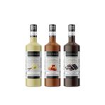 Nish 3x700 ml Çikolata + Karamel + Vanilya Aromalı Şurup
