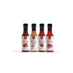 Nish Coffee Nish Karamel, Vanilya, Fındık, Çilek Aromalı Şurup 4'lü Set (4x250 ML)-Pet Şişe