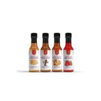 Nish Coffee Nish Petibör, Irish Cream, Toffee Nut, Çilek Aromalı Şurup 4'lü Set (4x250 ML)-Pet Şişe
