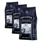 Nish Kahve Espresso İtaly 250 Gr-Çekirdek (3 paketi)