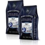 Nish Kahve Espresso Italy Kahve 2 x 250 gr - 500 gr - Çekirdek (Öğütülmemiş)
