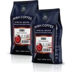 Nish Kahve Espresso Roma Kahve 2 x 250 gr - 500 gr - Çekirdek (Öğütülmemiş)