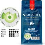 Nish Kahve Nish Filtre Kahve Colombia 1 Kg - Öğütülmüş