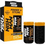 Nish Man Nıshman Beyaz Kapatıcı Pudra Wax 20 Gr Oynanabilir Yapı ile Saçlara Mat Görünüm Sağlar
