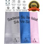 Nishev 3'lü Temizlik Bezleri Mikrofiber Temizlik ve Cam Bezi - Renkli