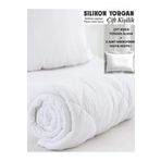 Nishev Antialerjik Silikon Çift Kişilik Yorgan 2 Adet Microfiber Yastık Hediyeli
