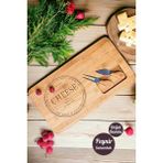 Nishev Cheese Bıçaklı Peynir Sunum & Servis Tabağı