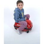 Nishev.com Evini Sev Nishev Kırmızı 360° Dönebilen Abs Çocuk Valizi - Hafif ve Dayanıklı - Renkli