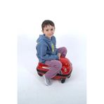 Nishev Kırmızı 360° Dönebilen ABS Çocuk Valizi - Hafif ve Dayanıklı