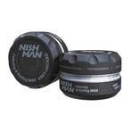 Nıshman 100 ml C2 Koyu Gri Saç Boyayan Şekillendirici Wax
