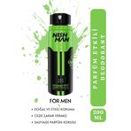 NISHMAN Erkek Sprey Deodorant 21 Saat Etkili Koruma - Wılder - 200 ml