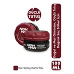 NISHMAN Mess Up Mat Şekillendirici Wax M3 100ml Mat Görünüm Orta Tutuş Oynanabilir Yapı