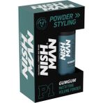 NISHMAN Saç Şekillendirici Toz Wax P1 Gum Gum / Oynanabilir Yapı / Kalıcı Saç Parfümü Içerikli - 20 gr