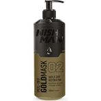 Nishman Soyulabilir Gold Maske - Siyah Nokta Karşıtı 200 ml