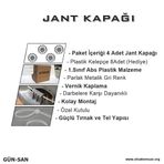 Nissan 332 15 inç 4 Adet Jant Kapağı