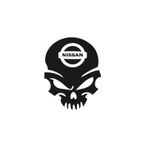 Nissan Kuru Kafa Araba Sticker Yapıştırma