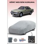 Nissan Leopard ile Uyumlu Oto Branda, Araba Brandası, Su ve Güneş Geçirmez Araba Çadırı - Gri