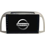 Nissan Micra Araç Multimedya Android Ekran Carplay Navigasyon Double Teyp 2+32 9" 02-10 Bej Blueway