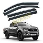 Nissan Navara 2016 Sonrası Krom Çıtalı Cam Rüzgarlığı