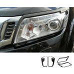Nissan Navara 2023+ Far Stop Çerçeve Kaplama Siyah