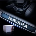 Nissan Navara Carbon Fiber Kapı Eşiği Yazısı Sticker Boya Koruma