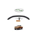 Nissan Navara Ön Kaput Koruma Rüzgarlığı 3mm Akrilik (ABS) Parlak Siyah Deflektör 2016-2020