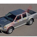 Nissan Pick Up 2000 Üzeri Paslanmaz Çelik 4 Parça Krom Cam Çıtası