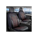 Nissan Primera Lüx Deri Oto Koltuk Kılıfı Ön Arka Takım Set Classy KIRMIZI SİYAH