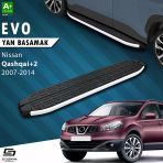 Nissan Qashqai +2 Evo Aluminyum Yan Basamak 183 Cm 2007-2014 A+ Kalite