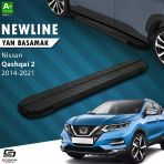 Nissan Qashqai 2 Newline Siyah Yan Basamak 173 Cm 2014-2021 A+ Kalite