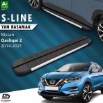 Nissan Qashqai 2 S-Line Aluminyum Yan Basamak 173 Cm 2014-2021 A+ Kalite