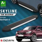 Nissan Qashqai +2 Skyline Aluminyum Yan Basamak 183 Cm 2007-2014 A+ Kalite