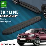 Nissan Qashqai +2 Skyline Siyah Yan Basamak 183 Cm 2007-2014 A+ Kalite